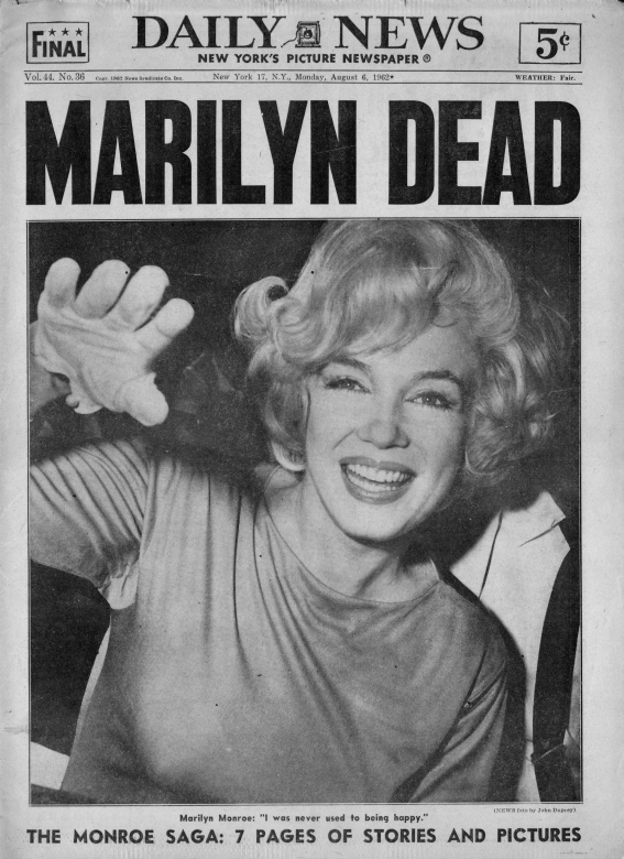 Ανατριχιαστικό! Δείτε φωτογραφίες από το νεκρό σώμα της Marilyn Monroe ...